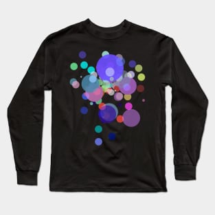 Interstellar planet bubbles Long Sleeve T-Shirt